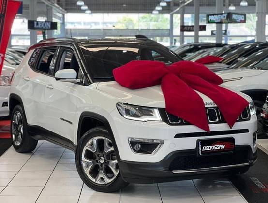 JEEP COMPASS 2.0 16V FLEX LIMITED AUTOMÁTICO JEEP COMPASS 2.0 16V FLEX LIMITED AUTOMÁTICO